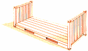 20' Flat Rack Container